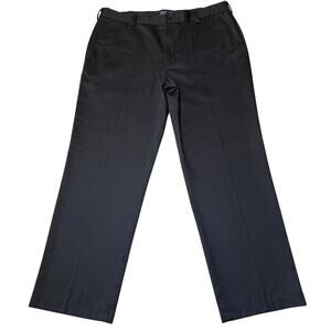 IZOD Pants Men 38x30 Stretch Non-Iron American Chino Flat Front Smooth Touch